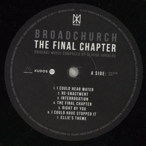 Olafur Arnalds Broadchurch: The Final Chapter - Shrink vinyl LP album (LP record) UK OMVLPBR869227