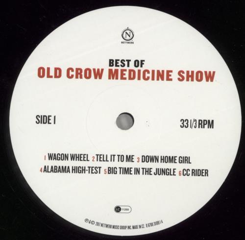 Old Crow Medicine Show Best Of vinyl LP album (LP record) US OCDLPBE869967