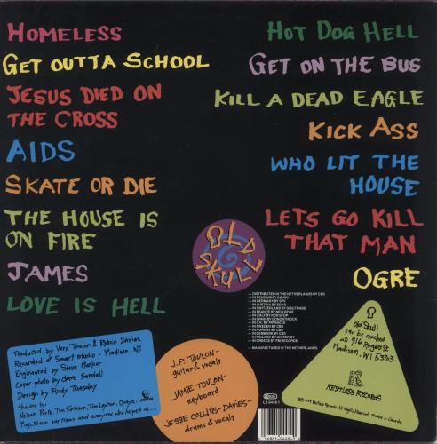 Old Skull Get Outta School vinyl LP album (LP record) Dutch OMPLPGE600149