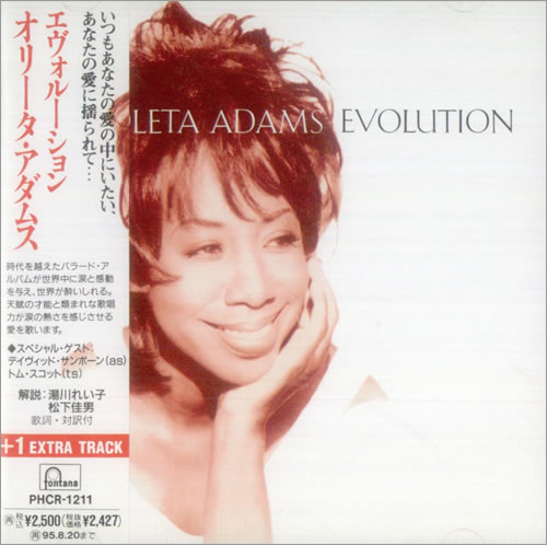 Oleta Adams Evolution CD album (CDLP) Japanese OLECDEV541886