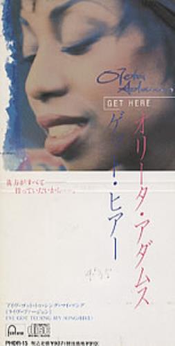 Oleta Adams Get Here 3" CD single (CD3) Japanese OLEC3GE308560