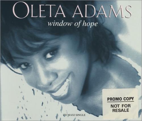 Oleta Adams Window Of Hope CD single (CD5 / 5") UK OLEC5WI276697