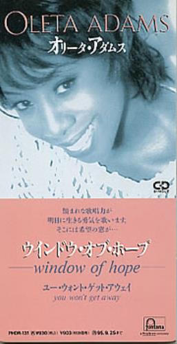 Oleta Adams Window Of Hope 3" CD single (CD3) Japanese OLEC3WI308151