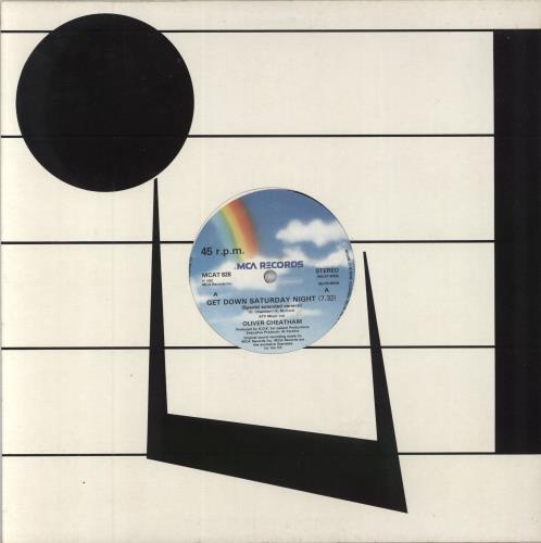 Oliver Cheatham Get Down Saturday Night (Special Extended Version) 12" vinyl single (12 inch record / Maxi-single) UK OMJ12GE553215
