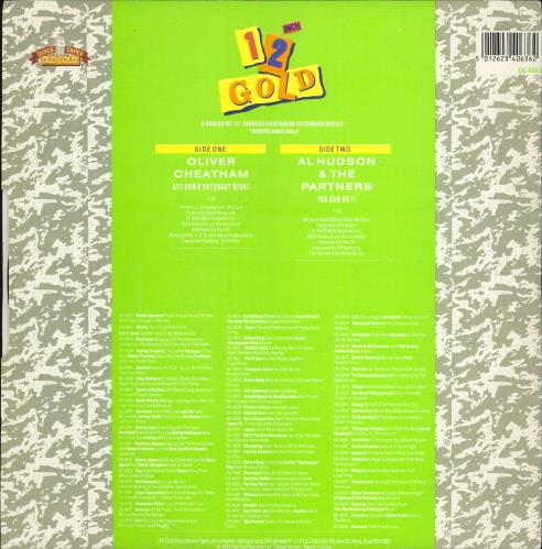 Oliver Cheatham Get Down Saturday Night / You Can Do It 12" vinyl single (12 inch record / Maxi-single) UK OMJ12GE767220