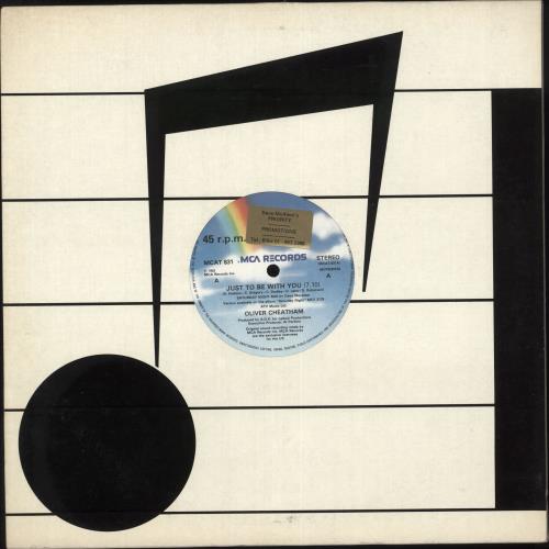 Oliver Cheatham Just To Be With You 12" vinyl single (12 inch record / Maxi-single) UK OMJ12JU736786