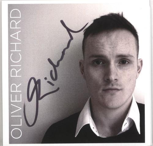 Oliver Richard Triggerfish - Pastal Green Vinyl - Autographed + Insert 7" vinyl single (7 inch record / 45) US 08I07TR742146