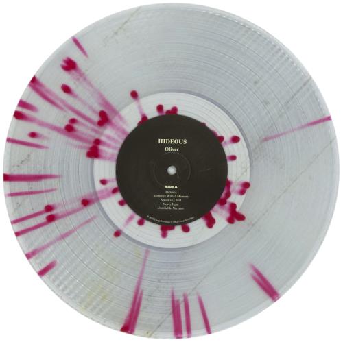 Oliver Sim Hideous Bastard - Clear Red Splatter Vinyl vinyl LP album (LP record) UK 5NJLPHI867122