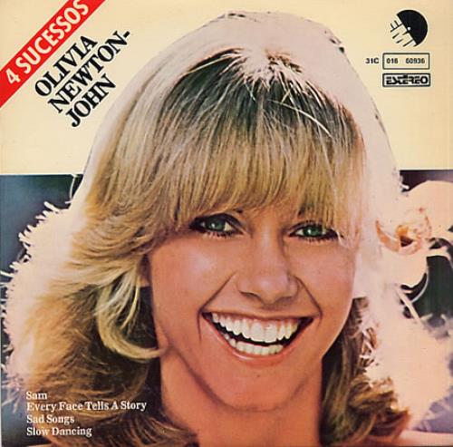 Olivia Newton John 4 Sucessos 7" vinyl single (7 inch record / 45) Brazilian ONJ07SU234981
