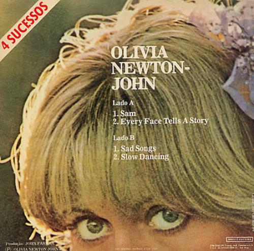 Olivia Newton John 4 Sucessos 7" vinyl single (7 inch record / 45) Brazilian ONJ07SU234981