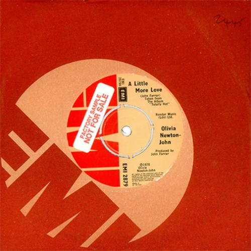 Olivia Newton John A Little More Love - Factory Sample 7" vinyl single (7 inch record / 45) UK ONJ07AL415208