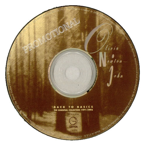Olivia Newton John Back To Basics CD album (CDLP) US ONJCDBA85717