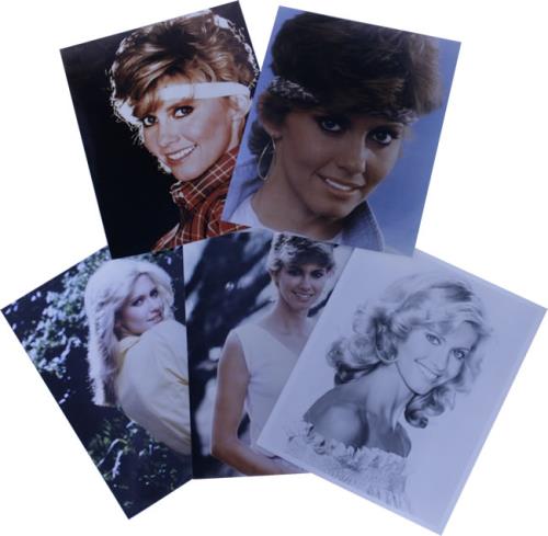Olivia Newton John Collection Of Five Promotional Photographs photograph UK ONJPHCO526681