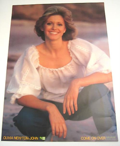 Olivia Newton John Come On Over poster Japanese ONJPOCO351333