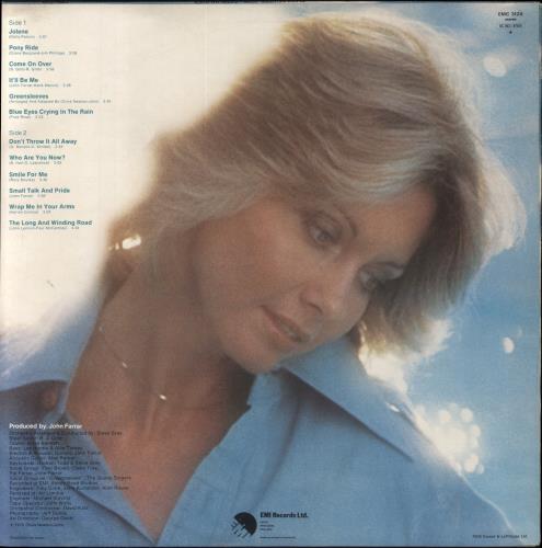 Olivia Newton John Come On Over vinyl LP album (LP record) UK ONJLPCO60731