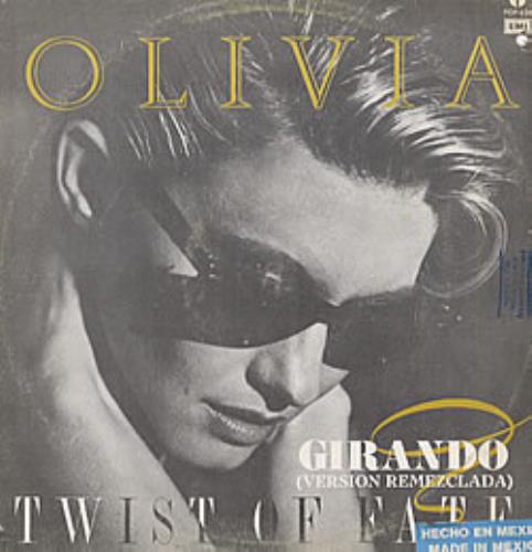 Olivia Newton John Girando vinyl LP album (LP record) Mexican ONJLPGI238196