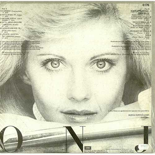 Olivia Newton John Grandes Exitos vinyl LP album (LP record) Argentinean ONJLPGR236214