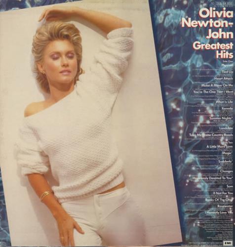 Olivia Newton John Greatest Hits vinyl LP album (LP record) German ONJLPGR232723