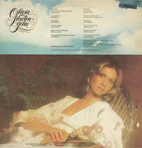 Olivia Newton John Have You Never Been Mellow vinyl LP album (LP record) New Zealand ONJLPHA141910