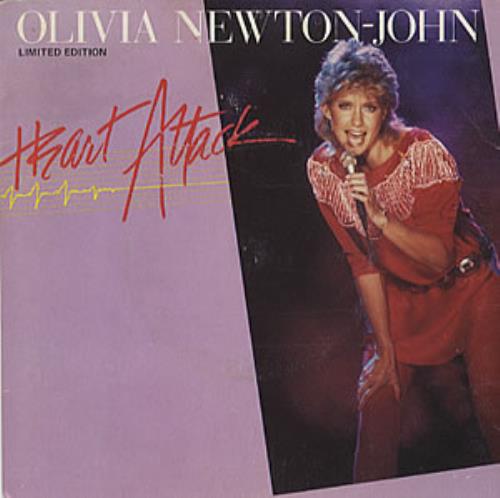 Olivia Newton John Heart Attack 7" vinyl single (7 inch record / 45) Australian ONJ07HE61744
