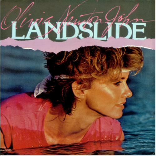 Olivia Newton John Landslide 7" vinyl single (7 inch record / 45) US ONJ07LA414330