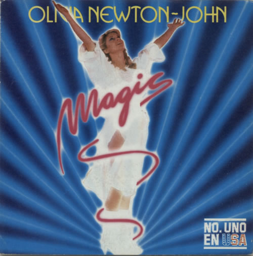 Olivia Newton John Magic - Epic 7" vinyl single (7 inch record / 45) Spanish ONJ07MA617328