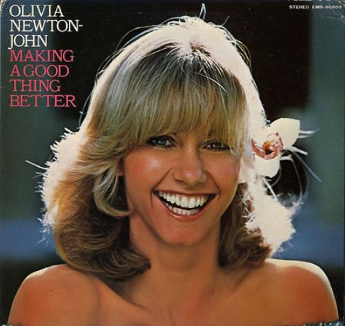 Olivia Newton John Making A Good Thing Better vinyl LP album (LP record) Japanese ONJLPMA135538