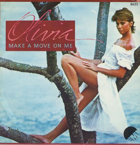Olivia Newton John Muevete - Make A Move On Me 7" vinyl single (7 inch record / 45) Mexican ONJ07MU65576