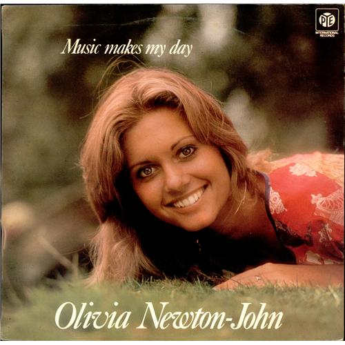 Olivia Newton John Music Makes My Day vinyl LP album (LP record) Irish ONJLPMU413403