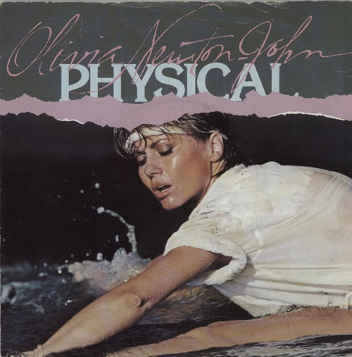Olivia Newton John Physical - Factory Sample 7" vinyl single (7 inch record / 45) UK ONJ07PH414348