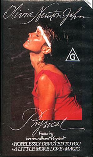 Olivia Newton John Physical video (VHS or PAL or NTSC) UK ONJVIPH190852