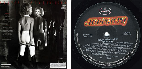 Olivia Newton John Soul Kiss vinyl LP album (LP record) Mexican ONJLPSO238041