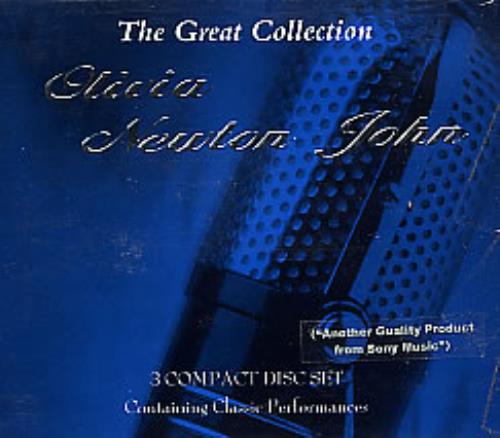 Olivia Newton John The Great Collection 3-CD album set (Triple CD) Korean ONJ3CTH265591