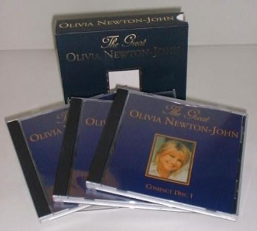 Olivia Newton John The Great 3-CD album set (Triple CD) Australian ONJ3CTH136417