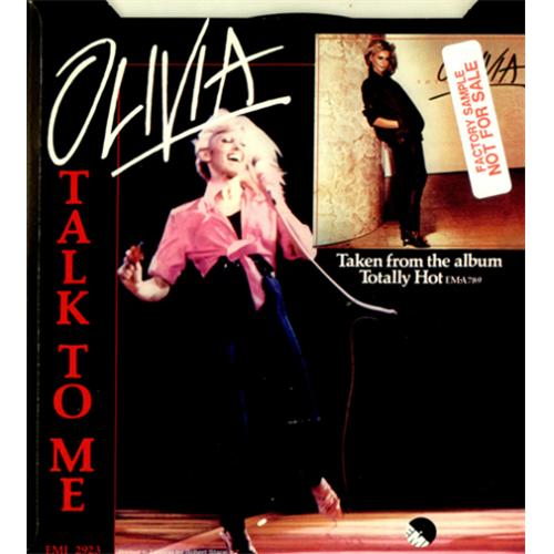 Olivia Newton John Totally Hot - Factory Sample - P/S 7" vinyl single (7 inch record / 45) UK ONJ07TO414319