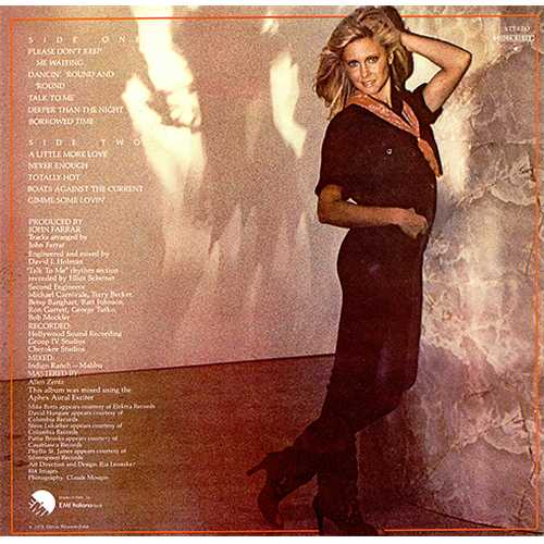 Olivia Newton John Totally Hot vinyl LP album (LP record) Italian ONJLPTO141924