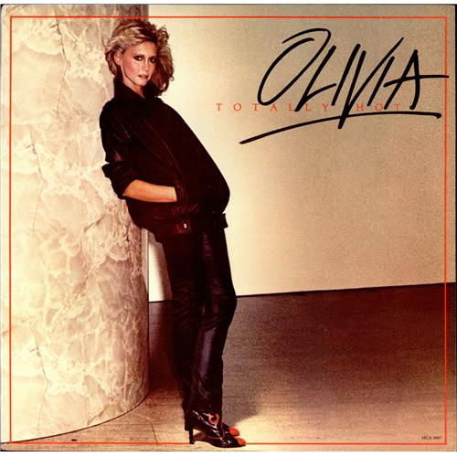 Olivia Newton John Totally Hot vinyl LP album (LP record) US ONJLPTO413406