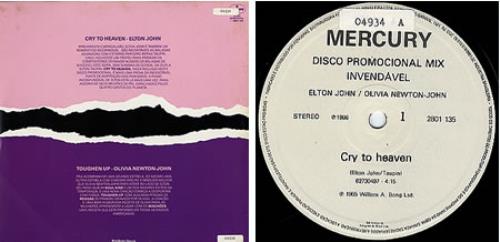 Olivia Newton John Toughen Up 12" vinyl single (12 inch record / Maxi-single) Brazilian ONJ12TO49561