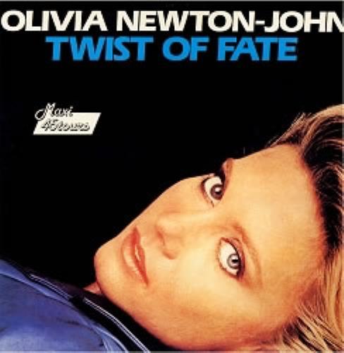 Olivia Newton John Twist Of Fate 12" vinyl single (12 inch record / Maxi-single) French ONJ12TW58671