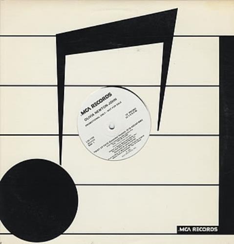 Olivia Newton John Twist Of Fate 12" vinyl single (12 inch record / Maxi-single) US ONJ12TW93226