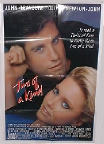 Olivia Newton John Two Of A Kind - folded poster US ONJPOTW174543