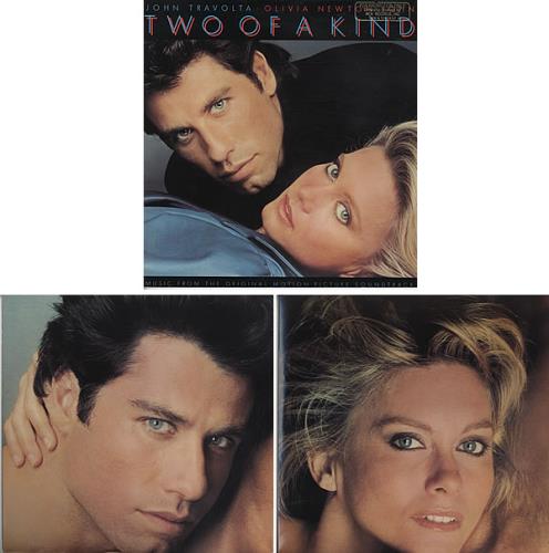 Olivia Newton John Two Of A Kind - Promo Stamped vinyl LP album (LP record) US ONJLPTW59619