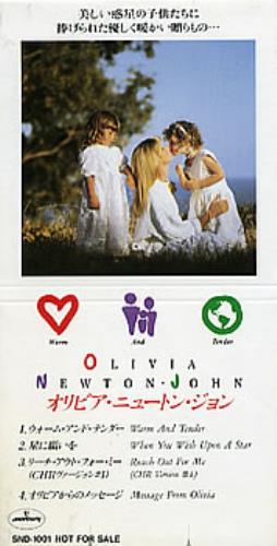Olivia Newton John Warm And Tender 3" CD single (CD3) Japanese ONJC3WA134024