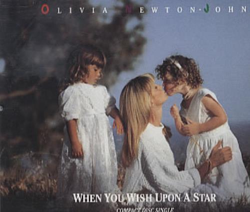 Olivia Newton John When You Wish Upon A Star CD single (CD5 / 5") UK ONJC5WH30898