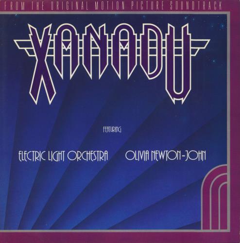 Olivia Newton John Xanadu + Insert vinyl LP album (LP record) UK ONJLPXA814090