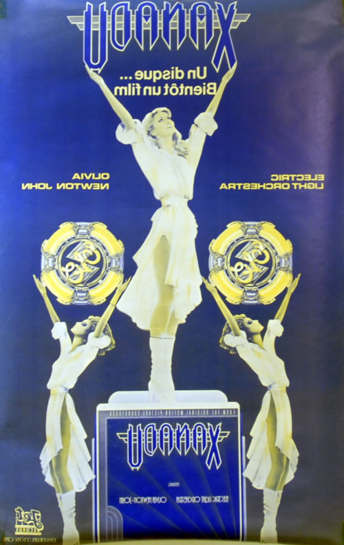 Olivia Newton John Xanadu - Double Sided poster French ONJPOXA611340