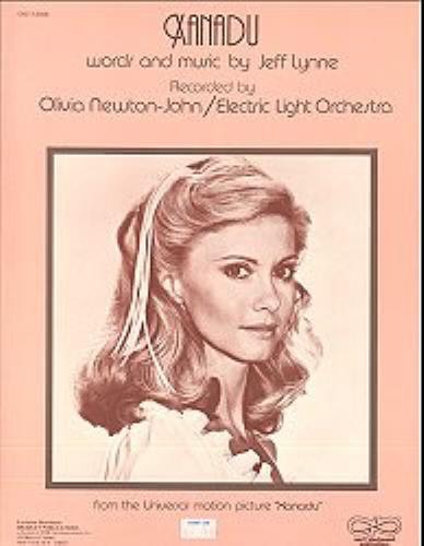 Olivia Newton John Xanadu sheet music US ONJSMXA162461