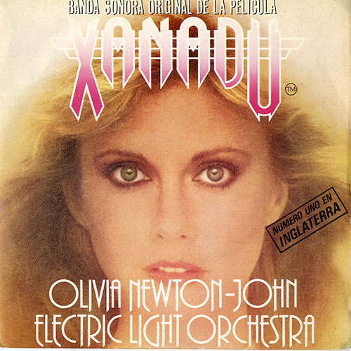 Olivia Newton John Xanadu 7" vinyl single (7 inch record / 45) Spanish ONJ07XA45208