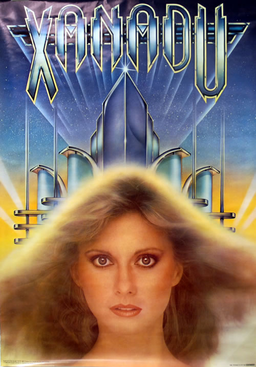 Olivia Newton John Xanadu poster Swedish ONJPOXA606984