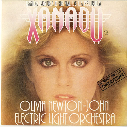 Olivia Newton John Xanadu 7" vinyl single (7 inch record / 45) Spanish ONJ07XA617330